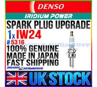 1x DENSO IW24 #5316 IRIDIUM SPARK PLUG FOR APRILIA HONDA KAWASAKI SUZUKI SACHS