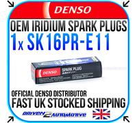 1x DENSO SK16PR-E11 IRIDIUM SPARK PLUG FOR MAZDA REPLACES P/N Z60118110