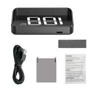 1X Digital Gps Speedometer Car Hud Head Up Display
