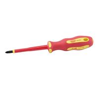 1x Draper Ergo Plus Vde No.2 x 100mm Cross Slot Screwdriver - 64432