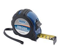Draper Measuring Tape Expert 8m/26ft – Imperial & Metric, 25mm, Black