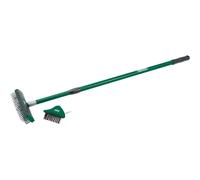 1x Draper Paving Brush Set With Twin Heads And Telescopic Handle - 58683