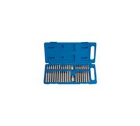 Draper TX-STAR 40 Piece Precision Screwdriver Hex Key and Spline Mechanics Bit Set | 3/8 1/2" Square Drive Hand Tools | DIY and Professional Kit | Resistant Plastic Case | 33323