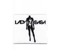 1x Embroidered Iron On Fabric Applique Patch - Lady Gaga Patch Badge Accessory