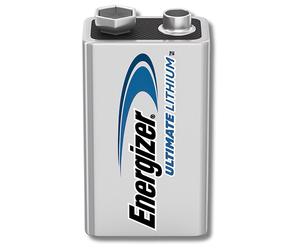 1x ENERGIZER 9V Ultimate Lithium Battery PP3 LR22 New In Bulk EXPIRY 12/2033