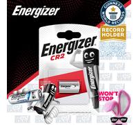 1x Energizer CR2 3V LITHIUM PHOTO Battery DLCR2 ELCR2 KCR2 CR15H270 CR2L Expiry+