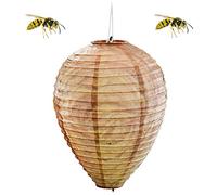 1x Fake Wasp Nest, Wasp Repellent Outdoor, Re-Usable, Fake Nest, for Home and Garden Outdoor, Fly and Bees Protection