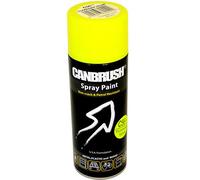 1X - Fluorescent Yellow (C56**) - 400ml Spray Paint Auto DIY Colour Aerosol Can or Tape for Wood Metal Plastic