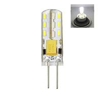 1x G4 LED Spotlight Bulb 2 W 12 V AC DC 24x 3014 SMD 6000 K Cool White Light Bulbs, Replace 20 W halogen bulb