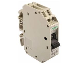 1x GB2CD07 Schneider Electric Thermal Magnetic Circuit Breaker, 1P+N 250V AC 2A