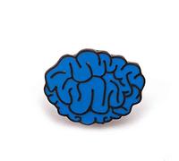 1X Gift Human Organs Corsage Brooch Brain Eye Teeth Heart Brooch Pins No.4 1.9 * 2.5Cm Stylish Practical