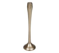 URBNLIVING 26/31cm Tall Metal Candle Taper Stand Holder Candlesticks Set for Candlelight Dinner Table Centrepiece Mantel Wedding Decorative Decor Christmas Party Housewarming Gift (1x Gold small)