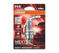 Osram Performance Bulbs - H4 up to +150% More Brightness - (472) P43t - Halogen
