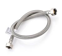 1X Home Range 1/2" X 1/2" Bsp (600mm Long) Wras Approved Flexible Tap Connector Flexi Pipe For Bathroom, Kitchen, Boilers