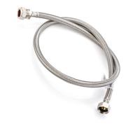 1X Home Range 15mm Compression X 1/2" Bsp (900mm Long) Wras Approved Flexible Tap Connector Flexi Pipe For Bathroom, Kitchens