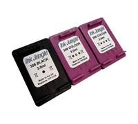 1X Ink Jungle 308 Black & 2X Colour Refilled Ink Cartridges