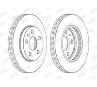 JURID 562460JC-1 Brake disc