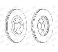 JURID 563213JC-1 Brake disc