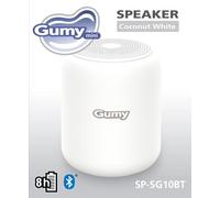 JVC SP-SG10BT-W Gumy Wireless Bluetooth Portable Speaker - White