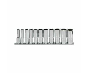 1x KS Tools 11 Piece 3/8" Chromeplus Socket Set Deep - K918.0611