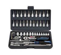 1x KS Tools 46 Piece 1/4" Chromeplus Socket Set Workshop Accessories - K918.0646