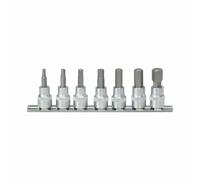 1x KS Tools 7 Piece 3/8" Hex Bit Socket Set DIY Workshop Accessories - K911.3945