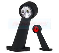 1x LED RED WHITE SIDE END MARKER LIGHT FOR IFOR WILLIAMS INDESPENSION TRAILERS