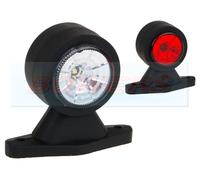 1x LED RED WHITE SIDE END MARKER LIGHT FOR IFOR WILLIAMS INDESPENSION TRAILERS