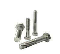 1x M16 x 130mm Hexagon Head Partially Threaded Bolt - High Tensile Zinc Plated Steel Hexagon Head Hex Bolt - Ideal for Heavy-Duty Construction, Machinery, and Industrial Use