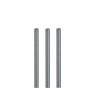 1x M8 x 150mm Threaded Bar, Fully Threaded Rod, Fully Threaded Studding Rod Bar Zinc Plated Steel Right Hand Thread, Studding for Anchor Bolts, Clamps, Hangers and U-Bolts