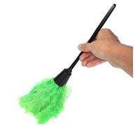 1x Magic Soft Mini Cleaning Duster Dust Cleaner Handle Feather Static Anti Small (Green)