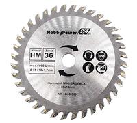 1x Mini Circular Saw Blade Wood Cutting Ø 85x10mm 36T for Einhell TC-CS 860 / BT-CS 860…