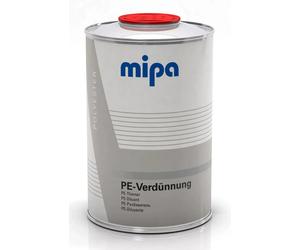 1x Mipa PE Thinner Reducer for Polyester Spray Filler Systems 1LTR-272210000