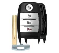 1x New Replacement Key Fob Remote Shell / CASE Compatible with & Fit for 2016-2020 Kia Sportage - MPN TQ8-FOB-4F08-08 (NO Electronics or Chip Inside)