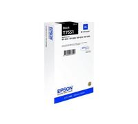 1x Original Ink Cartridge for Epson WorkForce Pro WF 8590 D3TWF T7551 7551 - Black - Yield: 5,000 Pages/5%