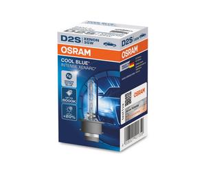 1x OSRAM D2S COOL BLUE INTENSE XENARC HID XENON BULB 6000K +20% Brighter