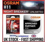 1x OSRAM H11 NIGHT BREAKER UNLIMITED BULBS FOGLIGHT MAZDA 6 GH 2.0 MZR 02.08-