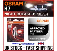 1x OSRAM H7 Night Breaker Silver Headlight Bulb For PEUGEOT 207 1.4 16V 06.07-