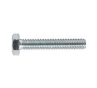 Sealey SS1060 HT Setscrew M10 x 60mm 8.8 Zinc DIN 933 Pack of 25
