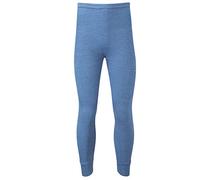 1x Pair of Mens Thermal Long Johns - Brushed Inside for Extra Warmth (Medium, Blue)