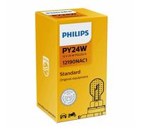 1x PHILIPS 12190NAC1 Indicator Bulb Halogen Standard PY24W 12V 24W