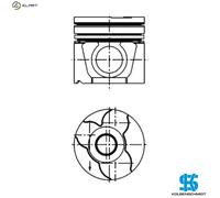 Kolbenschmidt Piston 40307600 STD - for VW LT Mk II, Agrale