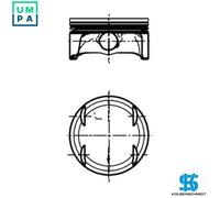 KOLBENSCHMIDT 40348600 Piston