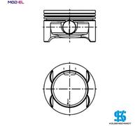 Engine piston 40384620 KOLBENSCHMIDT for OPEL AGILA CORSA C CORSA D