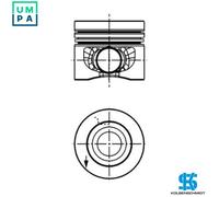Cylinders/Pistons KOLBENSCHMIDT 40558610 for AUDI SEAT SKODA VW