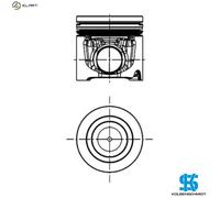 New Piston for CITROËN FIAT IVECO NAC IVECO (NAVECO) PEUGEOT:CITY Bus 8097645