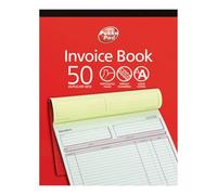 1x Pukka Pad A4 (214x273mm) 50 Set Duplicate Invoice Book With Carbon DU8142 Single Book