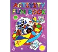 1x PURPLE CHILDRENS LEARNING ACTIVITY & PUZZLE FUN COLOURING & TRACING PAPER A4 BOOKS