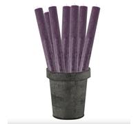 1x Purple Dinner Candle, Dark Purple Rustic Dinner Candle, Amethyst Coloured Dinner Candle, Tall Purple Dining Candle, 27cm, Tall Slim Candle, Housewarming Gift, Taper Bistro Candle