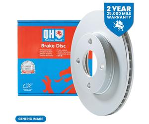 1x QH Vented Rear Brake Disc Single for VW Touareg